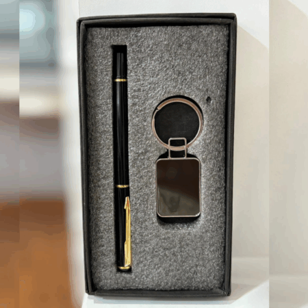 Elegant Pen & Keychain Gift Set