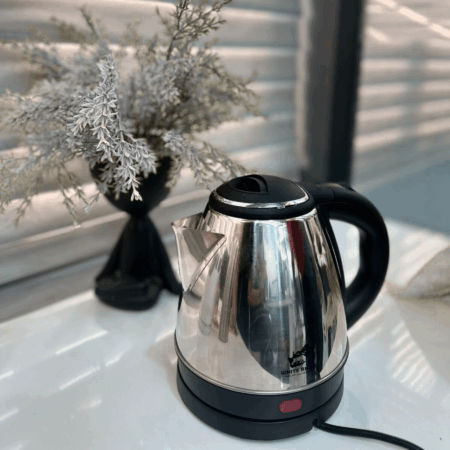 White Rhino Stainless Steel Electric Kettle