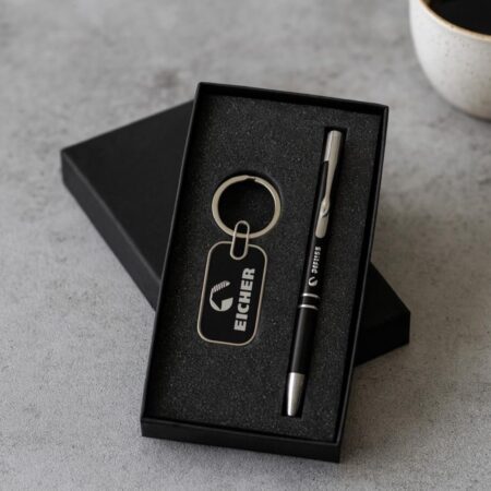 Premium Pen & Keychain Gift Set